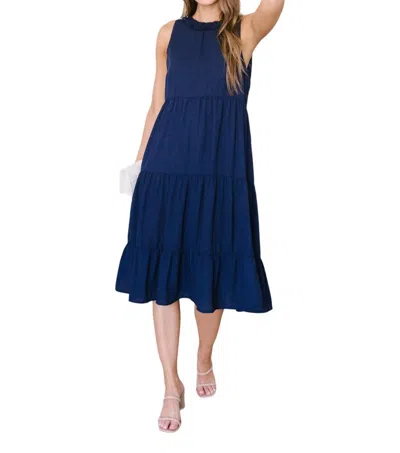 Andree By Unit Time To Go Dress In Navy In Blue