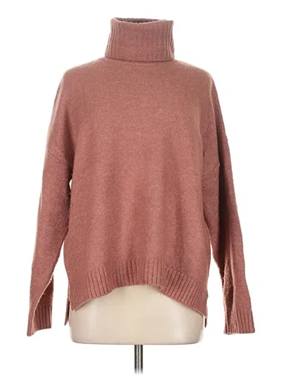 Pre-owned Andree By Unit Turtleneck Sweater In Brown