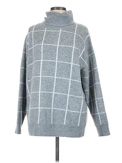 Pre-owned Andree By Unit Turtleneck Sweater In Gray