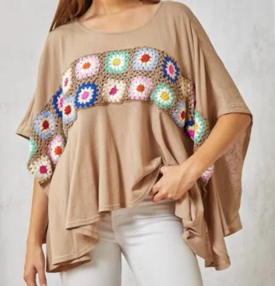 Andree By Unit Wendy Top In Mocha In Brown
