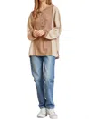 Andree By Unit What A Find Hooded Pullover In Mocha In Brown