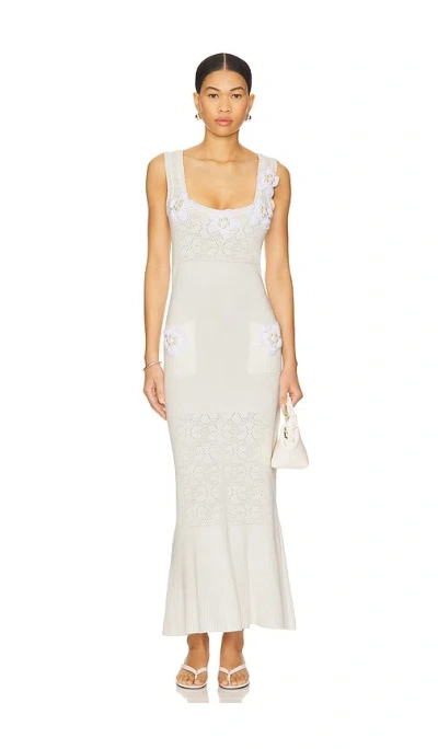 Andreeva Knit Dress With Handmade Knit Details