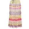 ANDREEVA MALVA MULTICOLOR HANDMADE CROCHET SKIRT