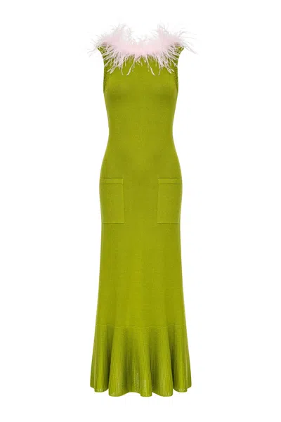 Andreeva Women's Green Knit Dress