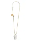 Andres Gallardo Hello Kitty Necklace In Gold