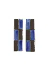 Andres Gallardo Tile Earrings In Blue