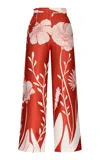 Andres Otalora Ama Y Haz Wide-leg Jersey Pants In Multi