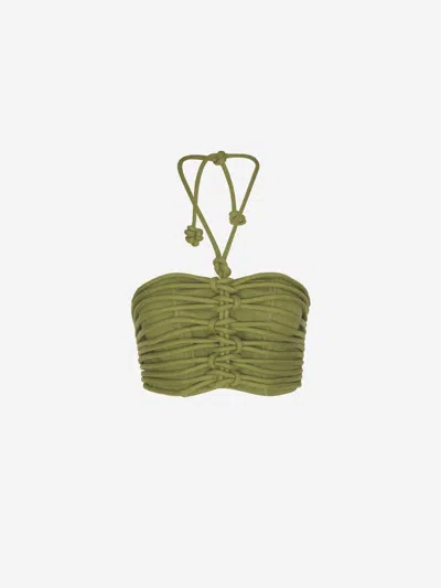 ANDRES OTALORA ANDRES OTALORA AYLA LINEN TOP
