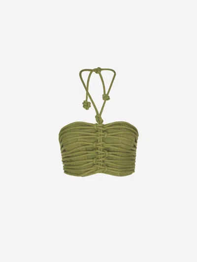 ANDRES OTALORA ANDRES OTALORA AYLA LINEN TOP