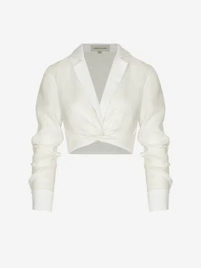 ANDRES OTALORA ANDRES OTALORA BREEZE LINEN BLOUSE