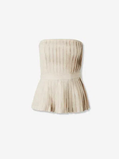 Andres Otalora Charming Top In White