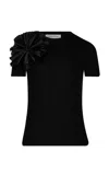 Andres Otalora Decisiones Embellished Cotton Jersey T-shirt In Black