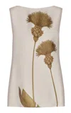 Andres Otalora El Lenguaje Dandelion-printed Top