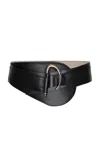 Andres Otalora En Latam Leather Belt In Black