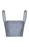 Andres Otalora Esperame Embellished Top