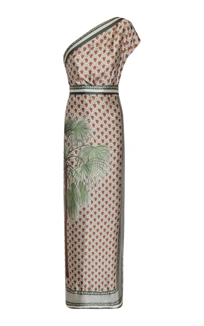 Andres Otalora Estela De Dunas Maxi Dress In Multi