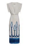 Andres Otalora Herencia Viva Midi Dress In Print