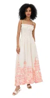 Andres Otalora Jaadoo Dress Pink Castle In Pink Castle