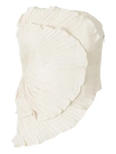 ANDRES OTALORA LAS OLAS PLEATED TOP