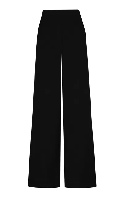 Andres Otalora Latidos Crepe Pants In Black