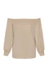 Andres Otalora Lo Cree Twill Top In Brown