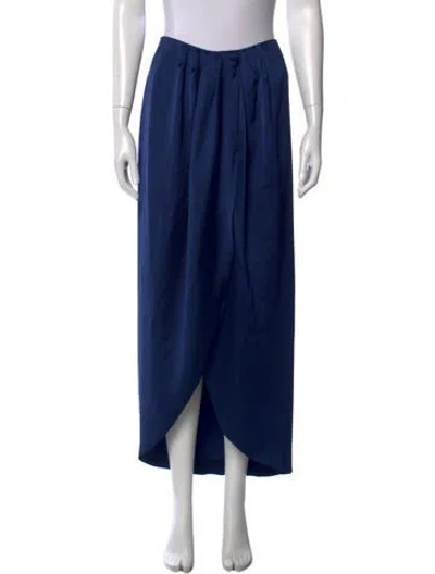Pre-owned Andres Otalora Long Skirt In Blue