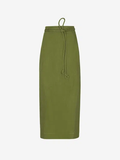 Andres Otalora Mar De Ti Maxi Skirt