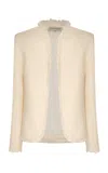 Andres Otalora Mil Maneras Tweed Jacket In Ivory