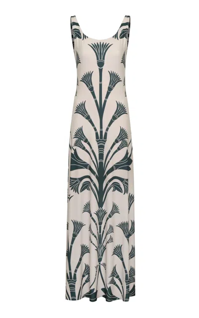 Andres Otalora Paz Serena Maxi Dress In White
