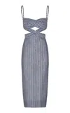 Andres Otalora Recuerdos Cutout Midi Dress