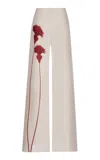 Andres Otalora Ritmica Printed Linen Wide-leg Pants