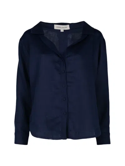 Andres Otalora Sefara Shirt In Blue