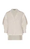 Andres Otalora Si Sabes Button-down Linen Shirt