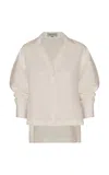 Andres Otalora Si Sabes Button-down Linen Shirt