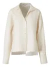 Andres Otalora Si Sabes Buttoned-cuff Shirt In Neutral