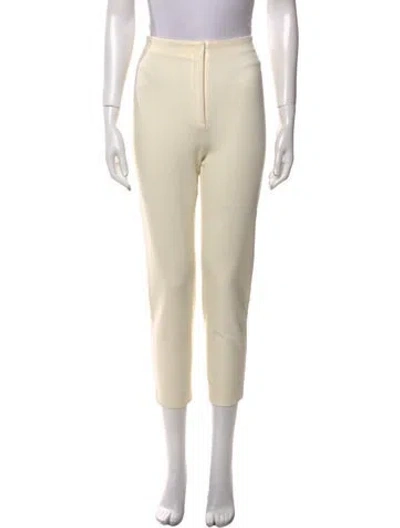 Pre-owned Andres Otalora Skinny Leg Pants In Neutral