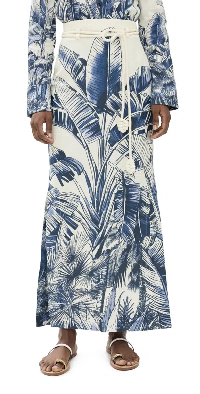Andres Otalora Soñando Mucho Skirt Navy Caribe
