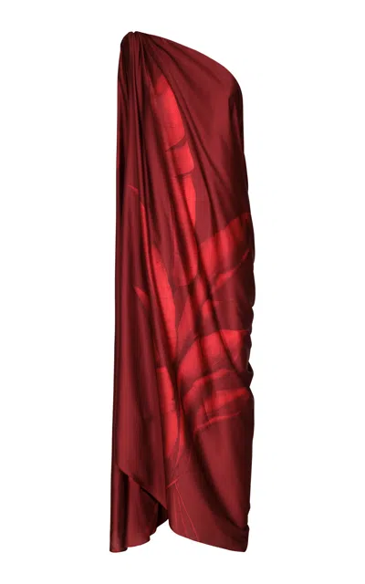 Andres Otalora Sus Miradas Asymmetric Maxi Dress