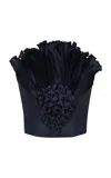 Andres Otalora Talauma Pleated Silk-organza Top