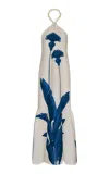 Andres Otalora Vivir Contigo Embellished Cotton-poplin Gown