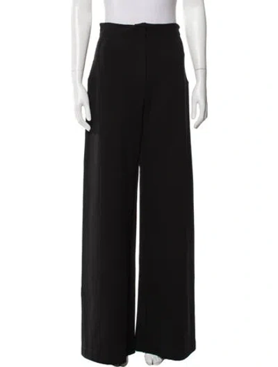 Pre-owned Andres Otalora Wide Leg Pants In Black