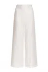 Andres Otalora Women's Sueño Botanico Embroidered Pant In Off White In White