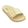 Andrew By Andrew Stevens Amira Sandal In Yellow