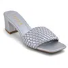 Andrew By Andrew Stevens Lada Silver In Grey