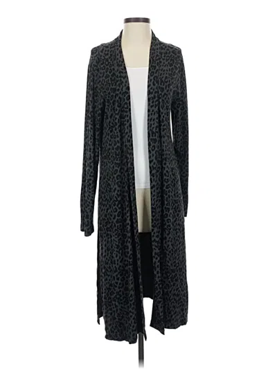 Pre-owned Andrew Marc Cardigan Sweater In Black