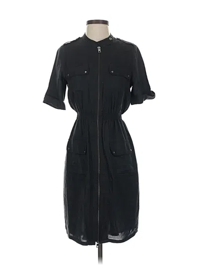 Pre-owned Andrew Marc Casual Dress In Black