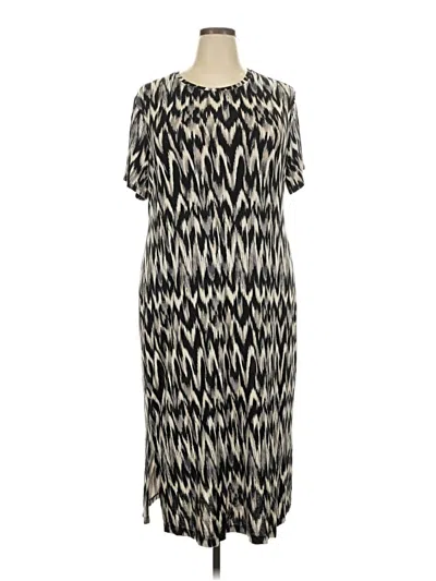 Pre-owned Andrew Marc Casual Dress In Black
