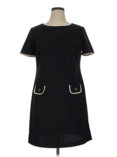 Pre-owned Andrew Marc Casual Dress In Black