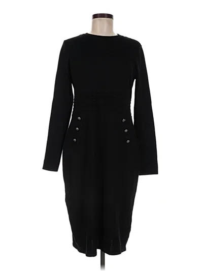 Pre-owned Andrew Marc Casual Dress In Black