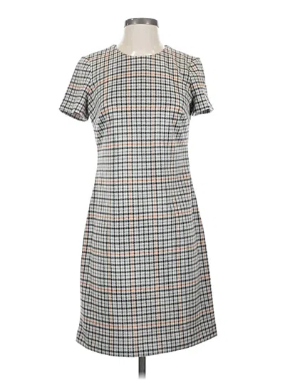 Pre-owned Andrew Marc Casual Dress In Gray